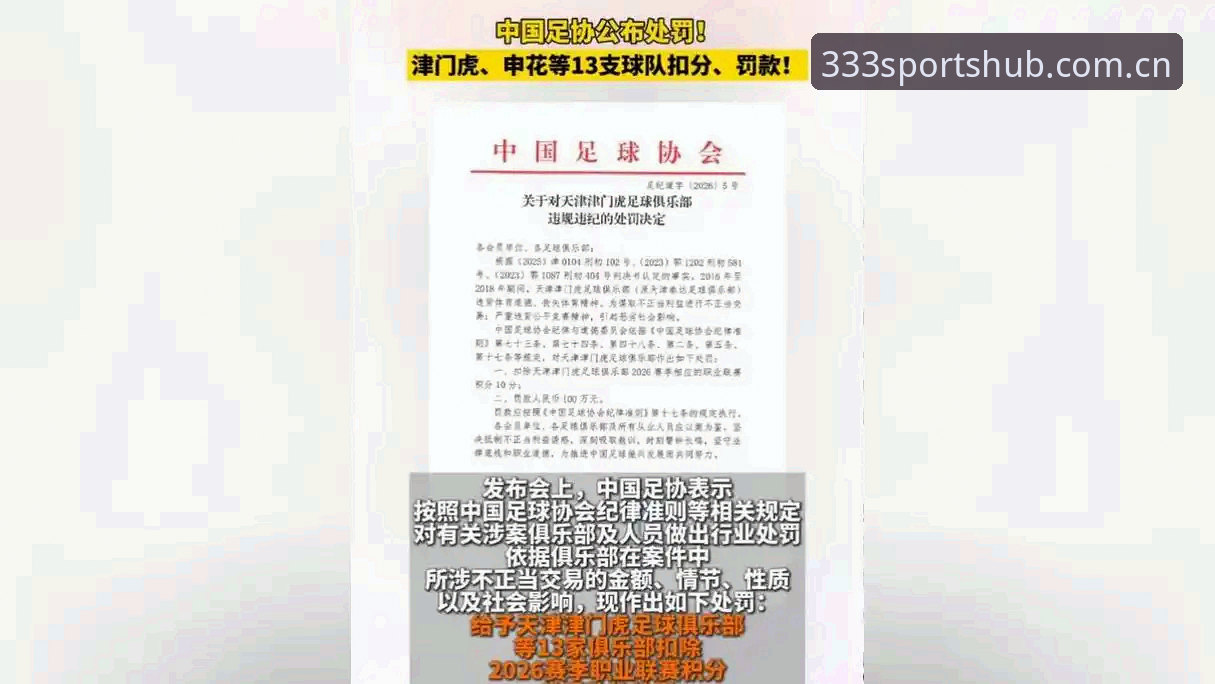 中国足协第三批禁足名单详解——65人受罚背后的足球反腐风暴